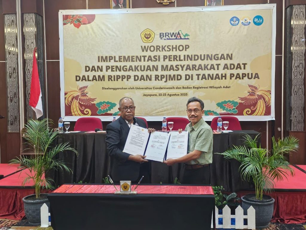 UNCEN & BRWA SEPAKAT DORONG PENGAKUAN MASYARAKAT ADAT  MASUK KE RIPPP DAN RPJMD PAPUA
