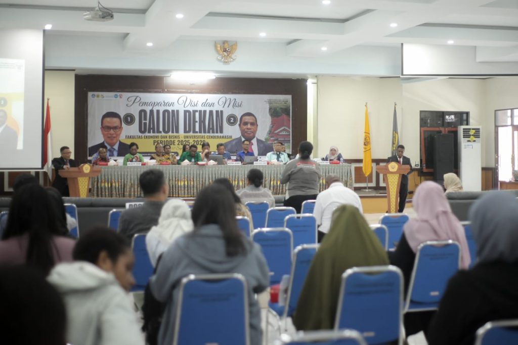 Pemilihan Dekan, Hasilkan Dr. Otniel Safkaur Pimpin FEB Uncen Periode 2025-2029