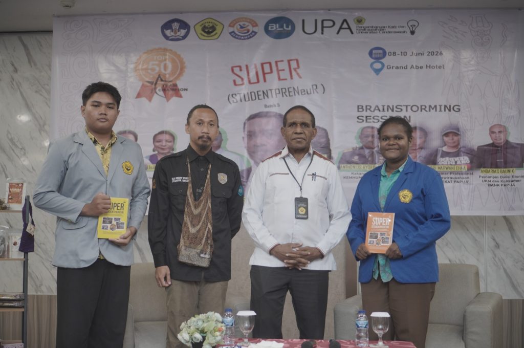 UPA Pengembangan Karir dan Wirausaha UNCEN Gelar Booster Session, Hadirkan Wirausahawan Muda Papua Inspiratif