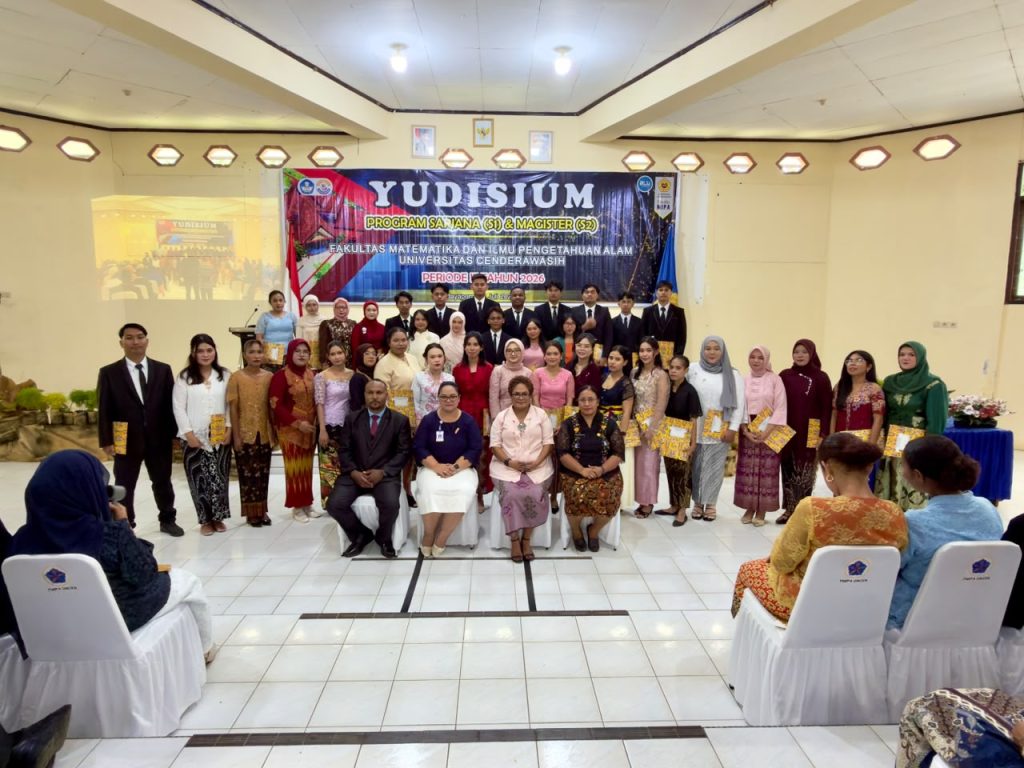 Rekor Lulusan Terbanyak Tahun Ini: FMIPA Uncen Yudisium 128 Mahasiswa, 37 Raih Predikat Cumlaude