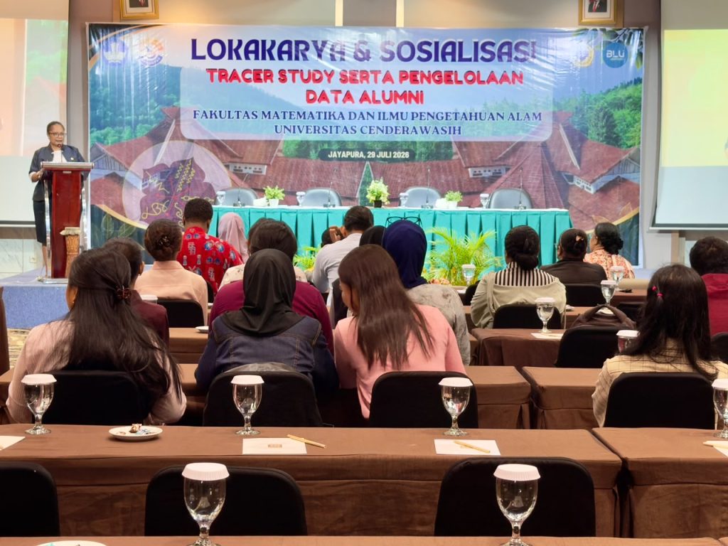 FMIPA Uncen Gelar Lokakarya Dan Sosialisasi Tracer Study Serta Pengelolaan Data Alumni untuk Tingkatkan Mutu Lulusan