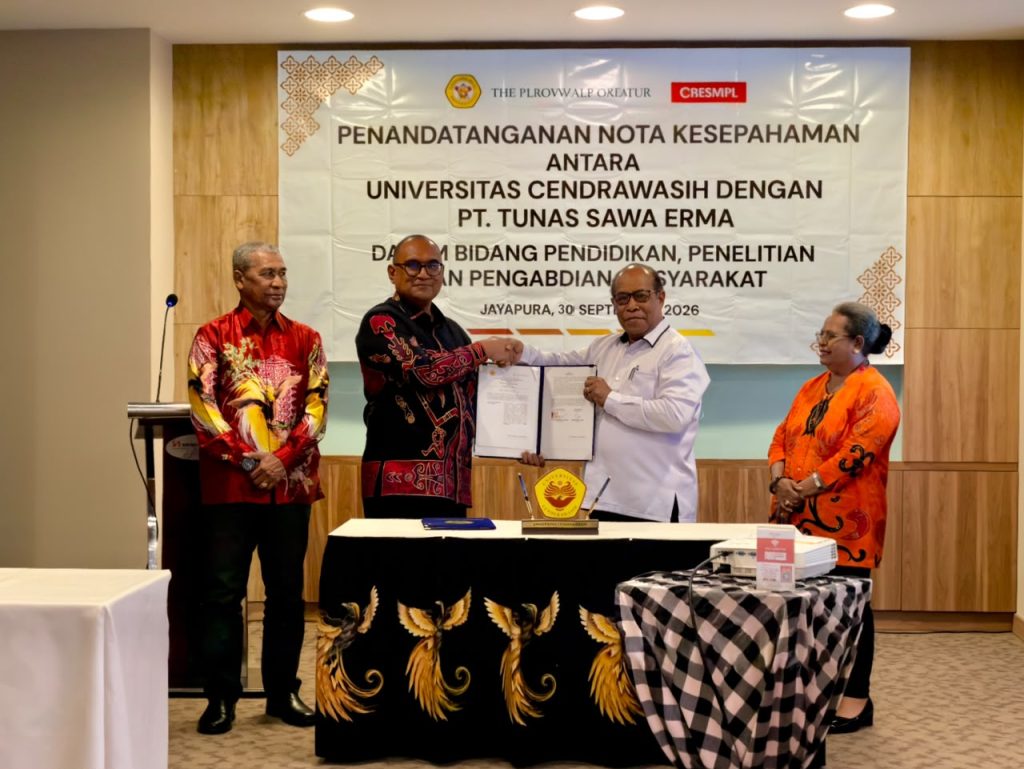 TSE Group dan Uncen Jalin Kerjasama Perkuat Sinergi Industri dan Akademisi