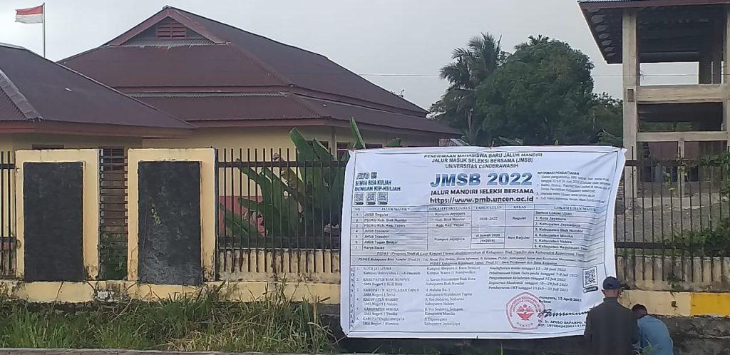 Penerimaan Mahasiswa Baru Tahun 2022, Uncen Sosialisasikan Seleksi JMSB
