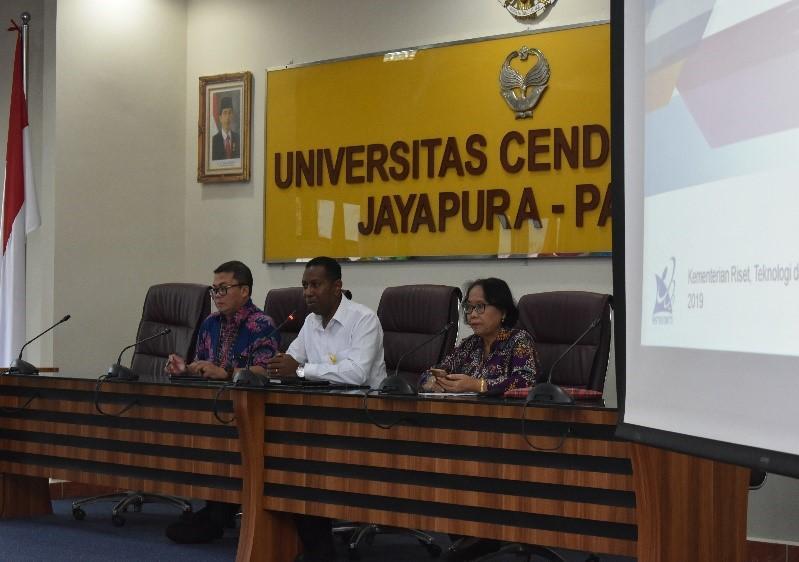 Tim Monev Kementerian Riset, Teknologi, dan Pendidikan Tinggi Berkunjung ke Universitas Cenderawasih