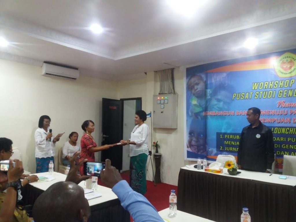 Workshop Penyusunan Program Kerja Pusat Studi Gender dan Anak Uncen
